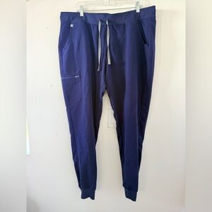 FIGS Technical Collection Jogger Scrub Pants XXLT Navy